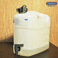 Канистра для воды с краном 10 л. pressol 21163