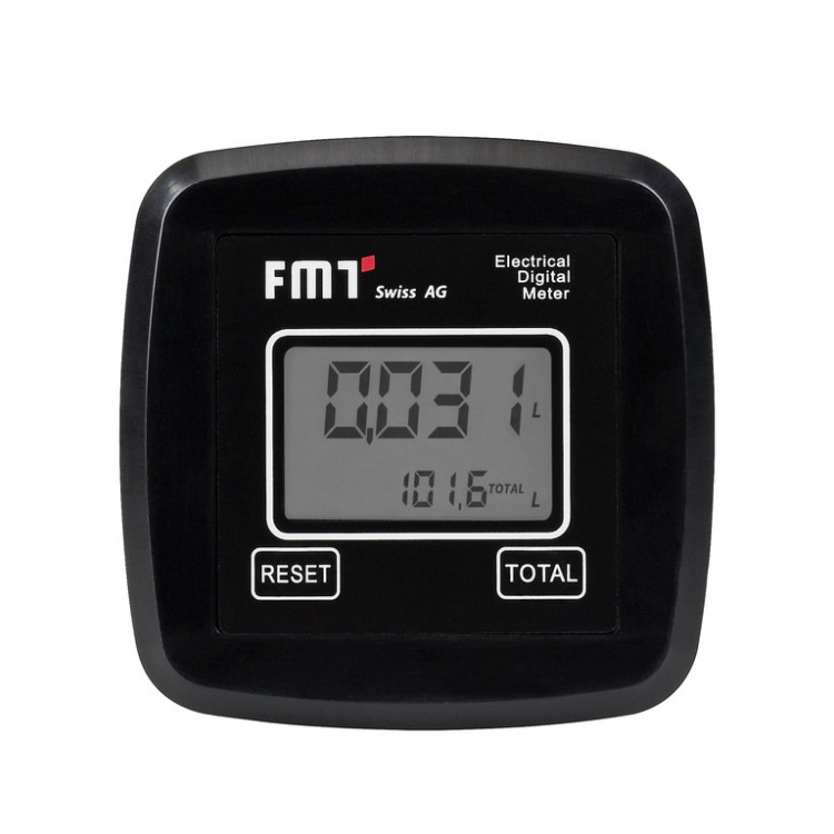 Счетчик NUMERIxx, G1", цифровой, на овальных колесах, 