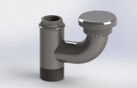 Монтажный комплект для резервуаров для монтажа вентиляционной трубки и перепускного предохранительного клапана с использованием того же фитинга