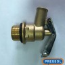 Сливной бочковой кран, G 3/4'' нар. латунь, вентиль на бочку, 
