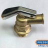 Сливной бочковой кран, G 3/4'' нар. латунь, вентиль на бочку, 