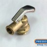 Сливной бочковой кран, G 3/4'' нар. латунь, вентиль на бочку, 
