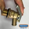 Сливной бочковой кран, G 3/4'' нар. латунь, вентиль на бочку, 