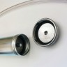 Шприц для отсоса 1000 ml Оцинкован, цинк. крышка, 