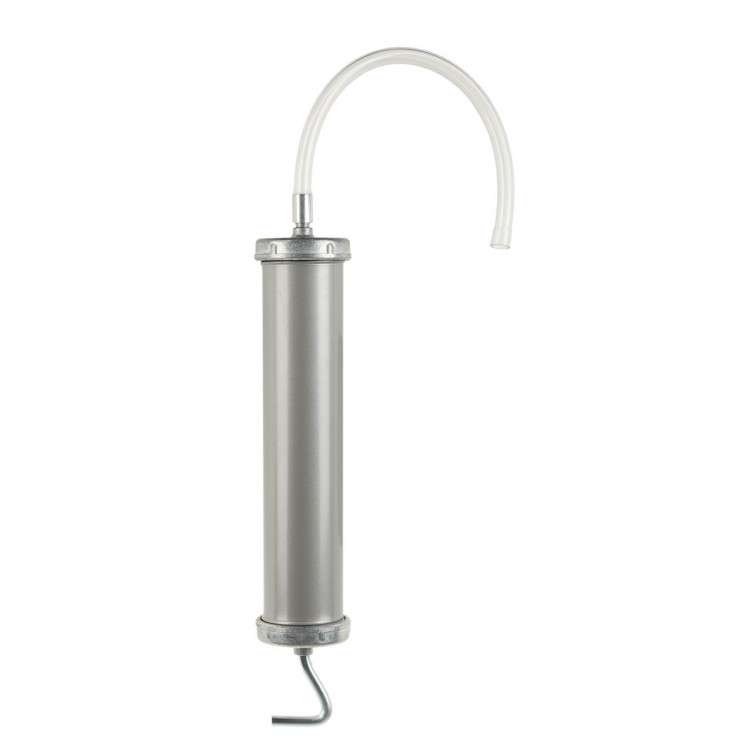 Шприц для отсоса 500 ml Лакирован, цинк. крышка, 