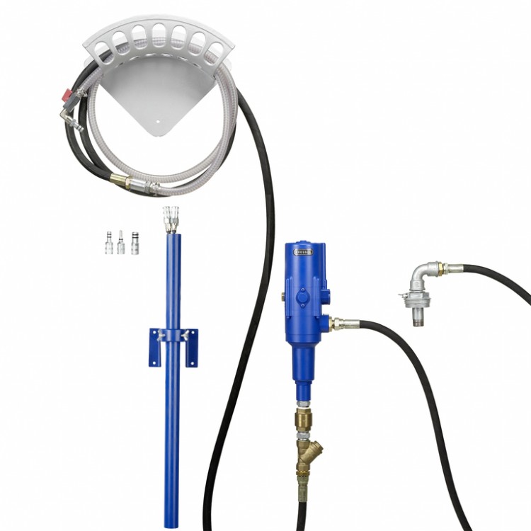 Система отсоса отработанного масла, стационар. пневмонасос 5:1, шланг 5м, Pressol 19900 (пр-во Германия)