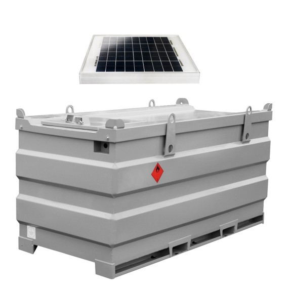 mobiSTEEL-2000 л сталь, комплект на солнечных батареях-10 W, Pressol 26795 (пр-во Германия)