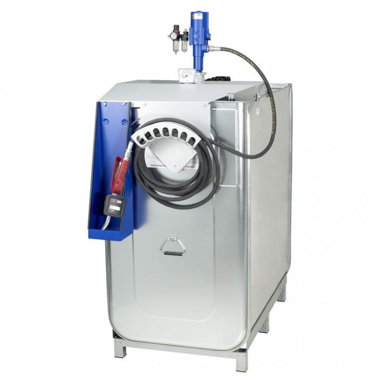 Компактная установка 1000 l, насос 3:1, шланг 8 m, 