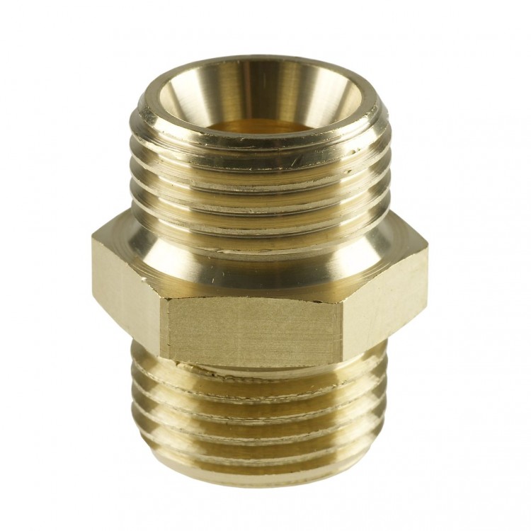 Переходник, G 1/2" нар., G 1/2" нар., 