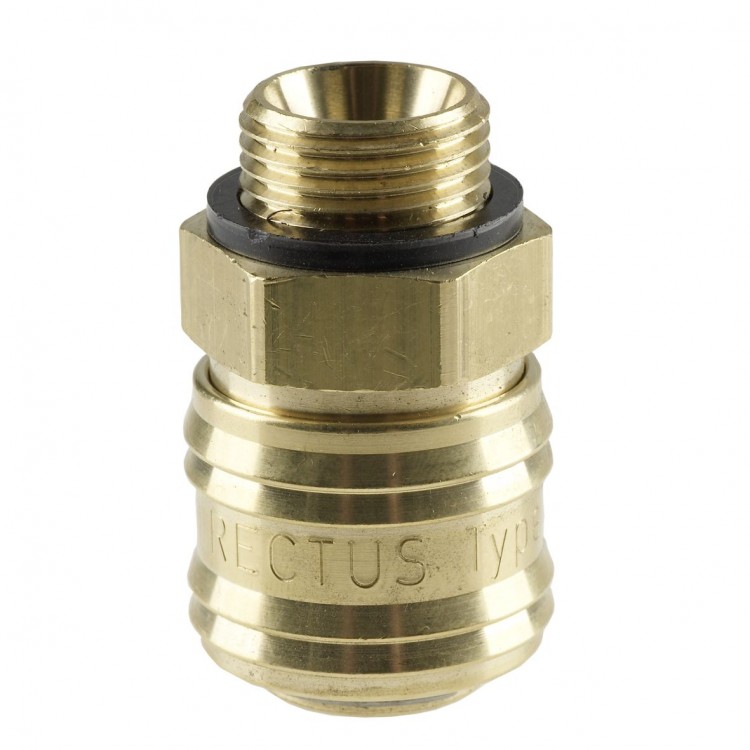 Быстроразъемное соединение Rectus, Typ 26, G 3/8" a, SW 22, 