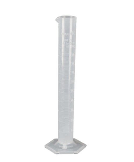 Мерный цилиндр-полипропилен-0,1 л  прозрачный, Pressol 07162 (пр-во Германия)