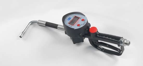 Цифровой измеритель «FLOW METER DT» с гибким шлангом, 90-дюймовым изогнутым носиком и автоматическим каплеотсекателем, Pressol 2633 (пр-во Германия)