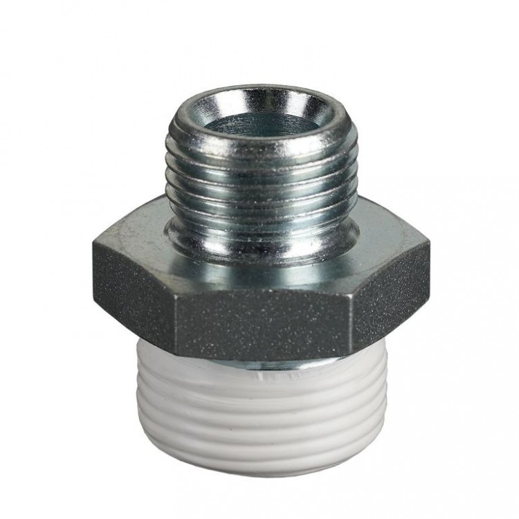 Переходник, G 1/2" нар., G 3/4" нар., 